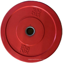 Gym Rubber Colour Bumper Plate Standard Hantelscheibe